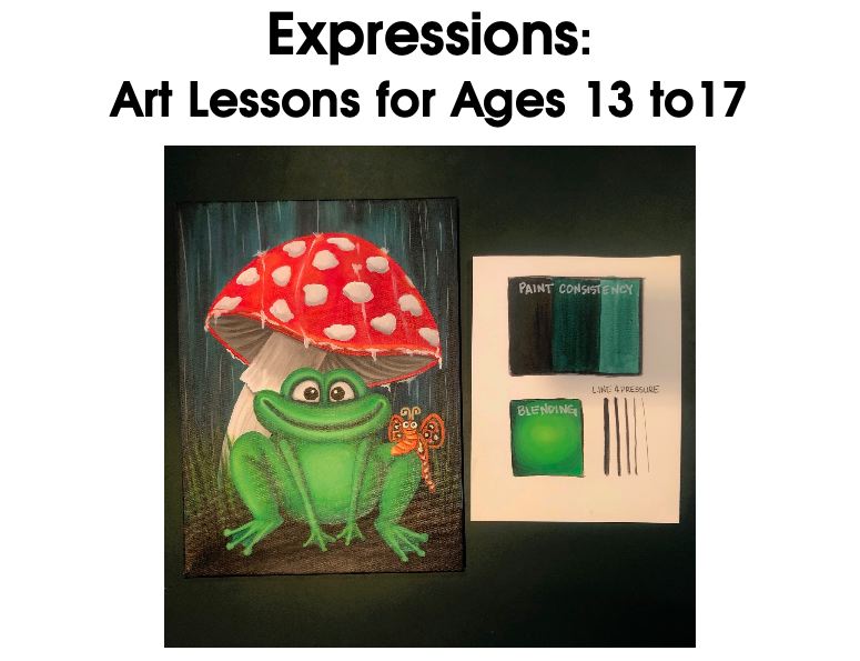 Expressions Rainy Day Frog